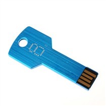 便攜與創(chuàng)意兼?zhèn)?科勒德鑰匙金屬U盤(pán)（淺藍(lán)色 32G）深度評(píng)測(cè)